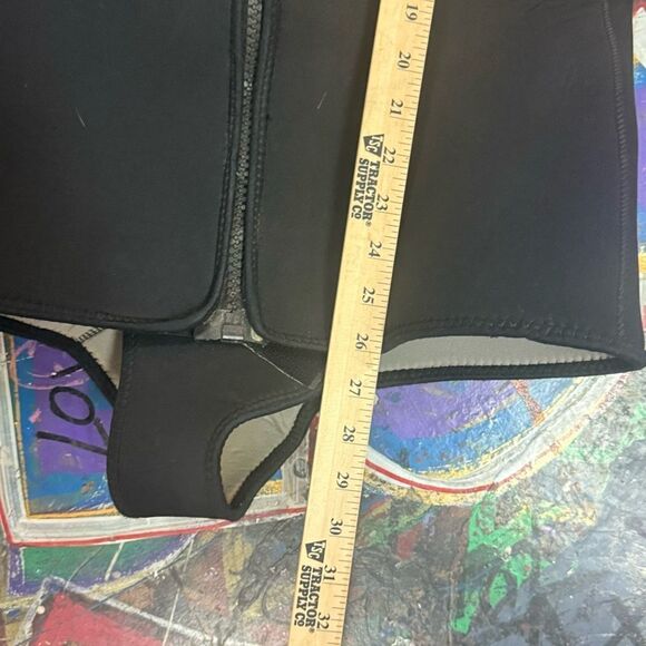 Body Glove Women’s Neoprene Full-Zip Wetsuit Jacket - Black/Teal, Size XL Velcro - Picture 6 of 7